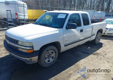 1999 Chevrolet Silverado 1500 из США, поврежденный, VIN 2GCEC19V1X1188740